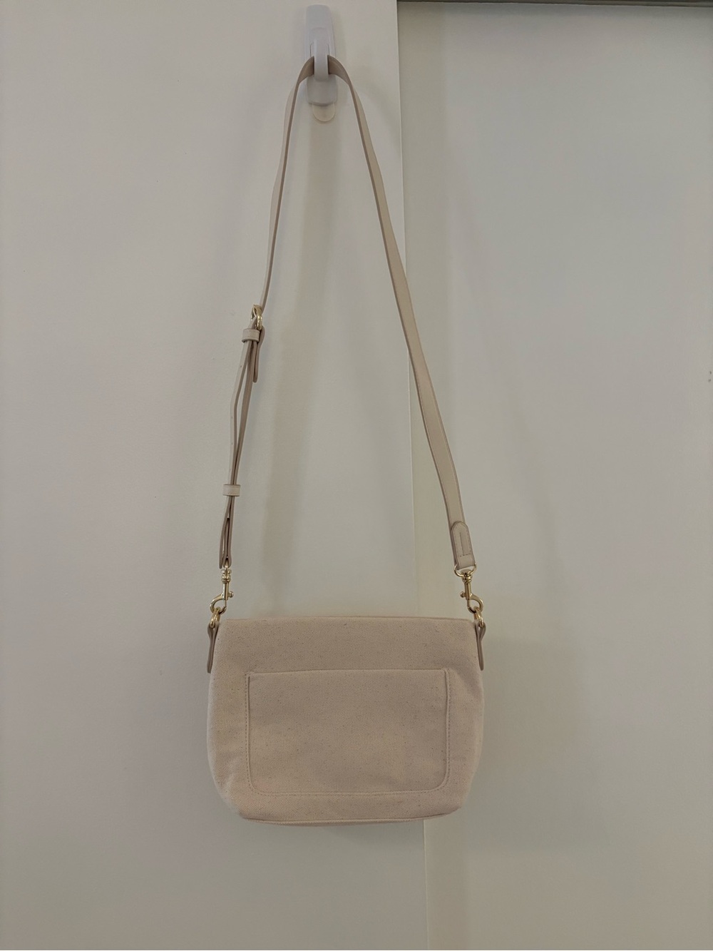 Universal Thread Beige Crossbody Bag with Front Pocket